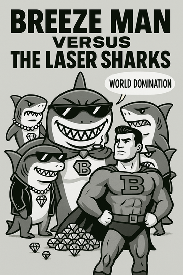 Breeze Man vs. the Laser Sharks